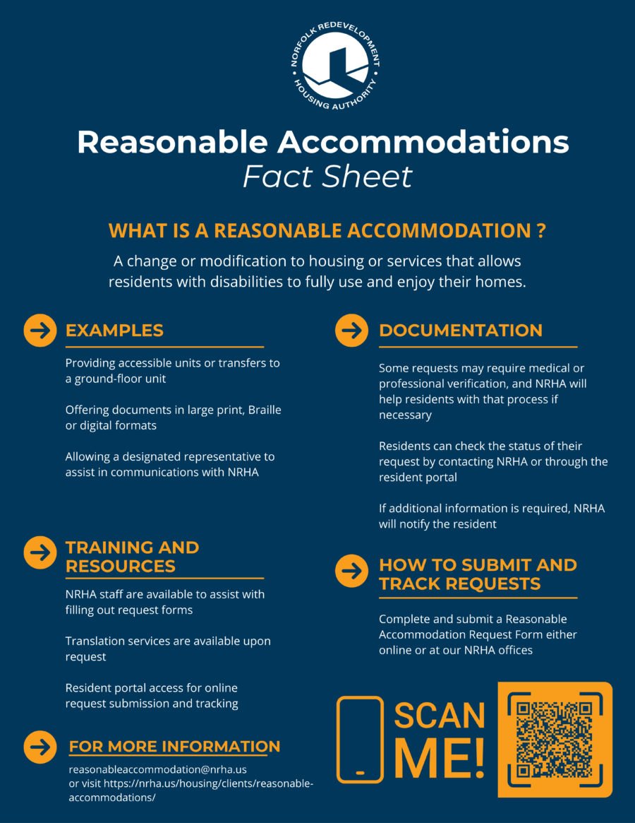 Reasonable Accommodations – Link (English)_2 Flyer titled